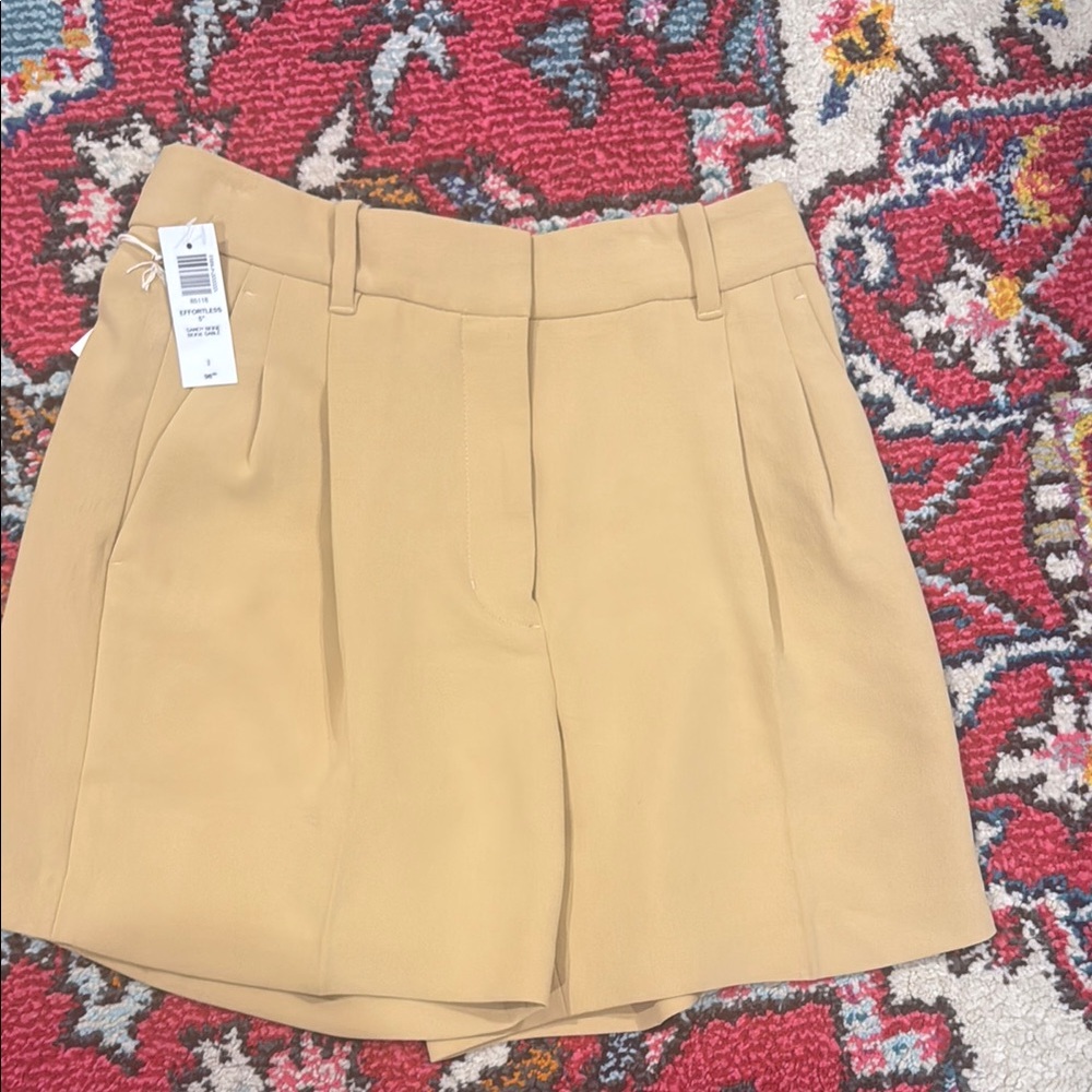 Women's Tan Effortless Short Sandy Beige size 2